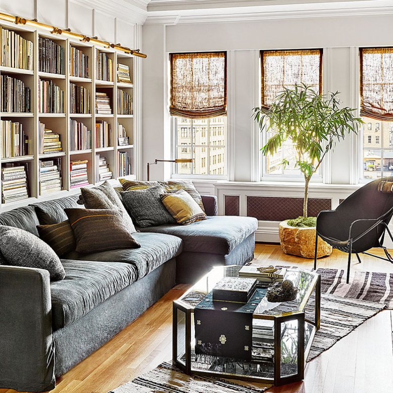 Luxury apartment bay view